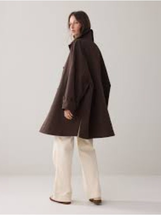 ilusion Jackets & Blazers - Women's Dark Brown A-Line Trench Coat – Classic Everyday Trench